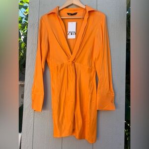 Zara shirt dress